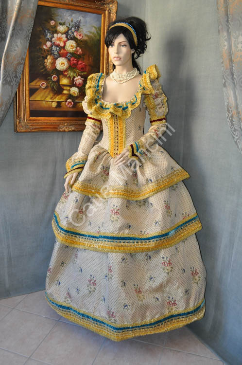 Costume Storico Femminile del 1813 (5)