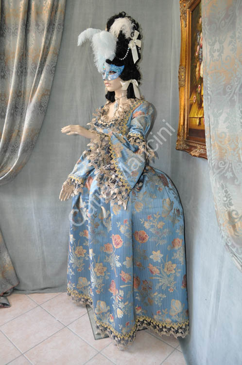 Costume Storico Femminile 1700 Carnevale di Venezia (6)