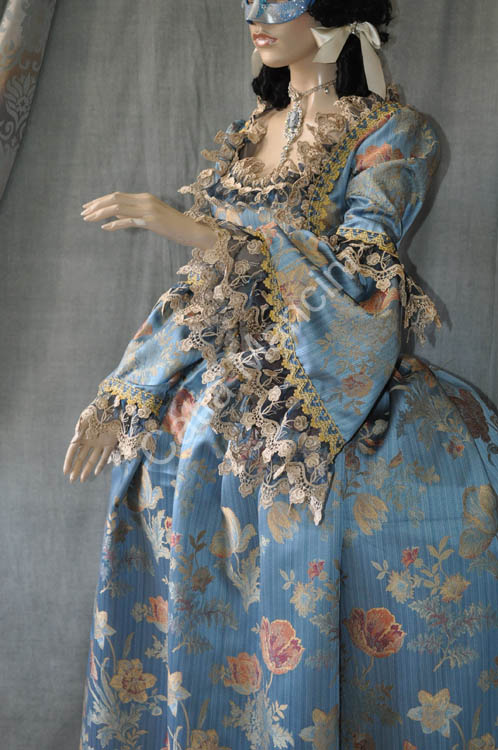Costume Storico Femminile 1700 Carnevale di Venezia (7)