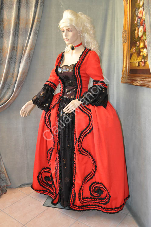 Vestito Nobildonna Veneziana del 1724 (15)