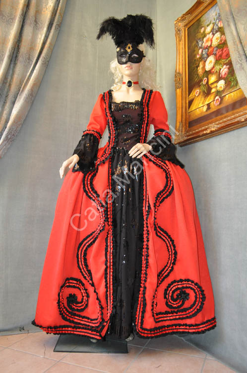 Vestito Nobildonna Veneziana del 1724 (9)