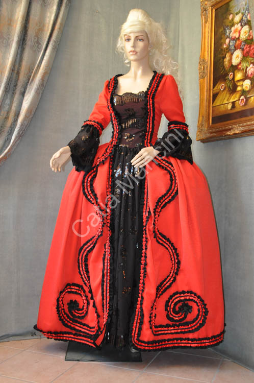 Vestito Nobildonna Veneziana del 1724