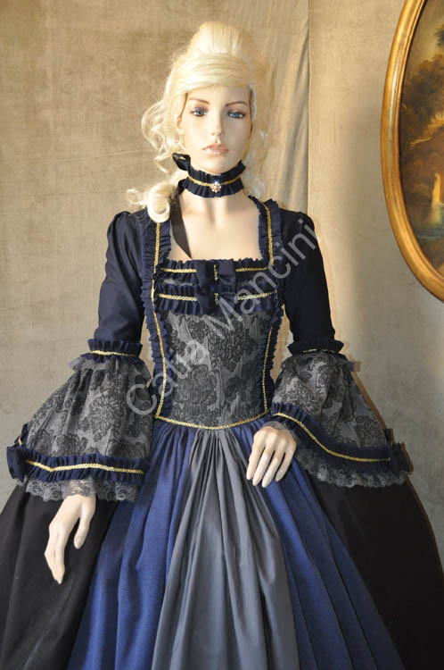 Costume-Dama-di-Corte-con-Strangolino (4)