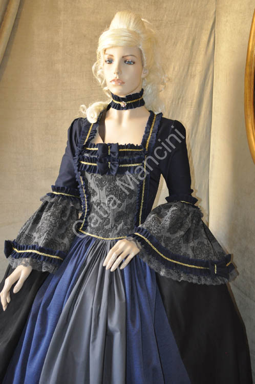 Costume-Dama-di-Corte-con-Strangolino (7)