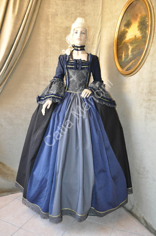 Costume-Dama-di-Corte-con-Strangolino (8)
