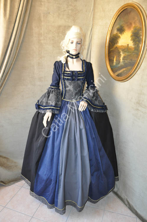 Costume-Dama-di-Corte-con-Strangolino (9)