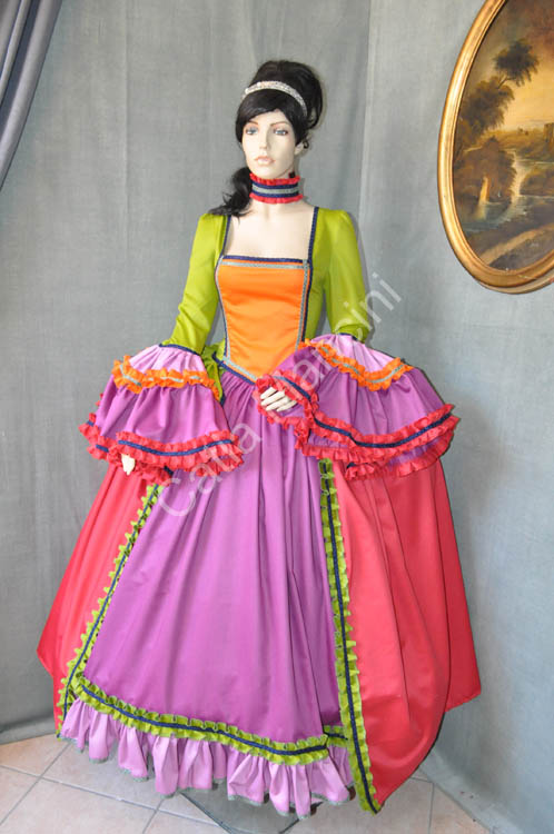 Costume-Spettacolo-Dama-Fantasia-Veneziana