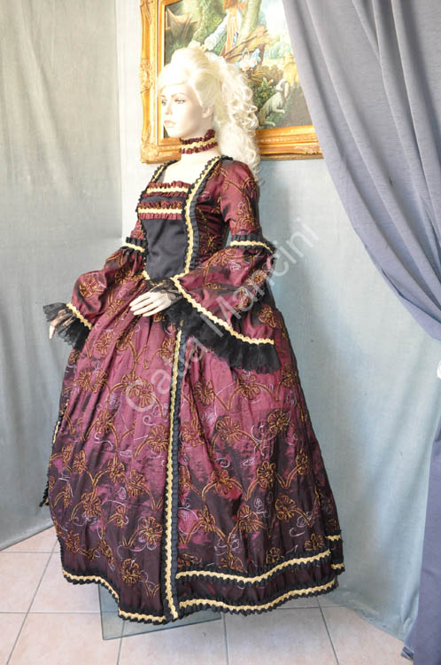Costume Marie Antoinette Adulto 1700 (4)