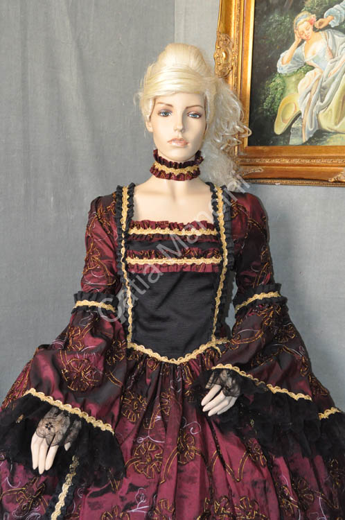 Costume Marie Antoinette Adulto 1700 (8)