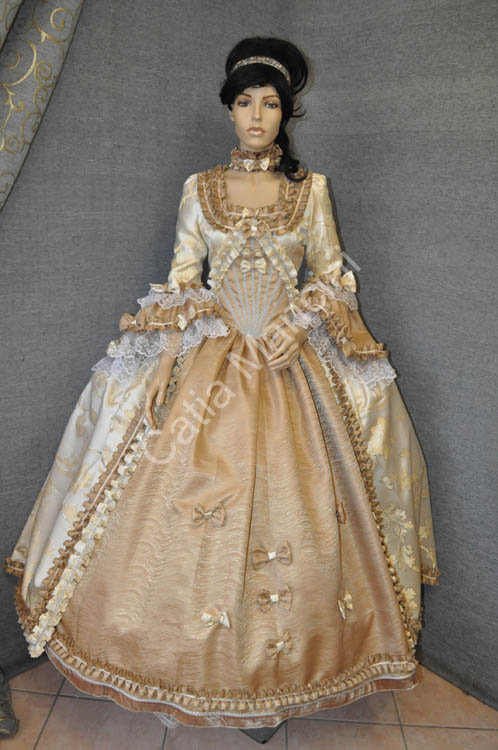 Vestito Storico Donna Teatro 1700 (1)