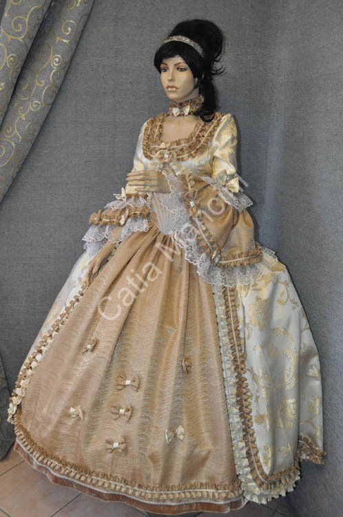 Vestito Storico Donna Teatro 1700 (10)