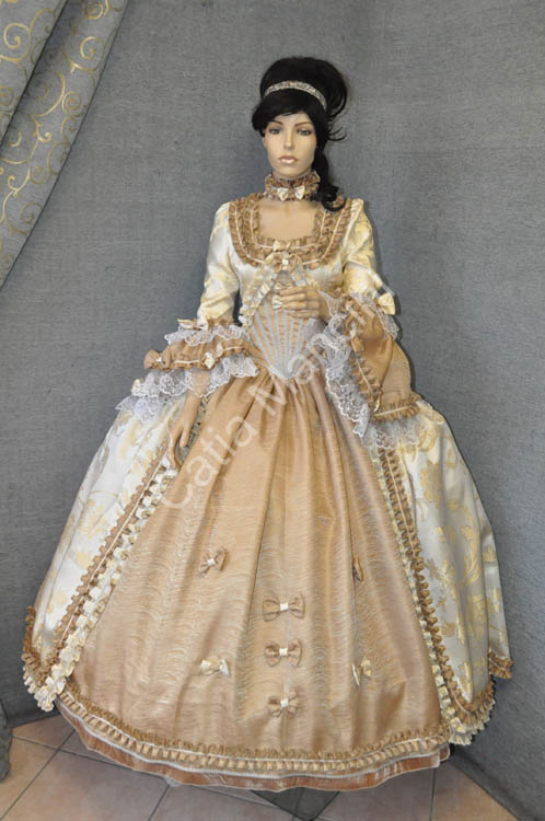 Vestito Storico Donna Teatro 1700 (11)
