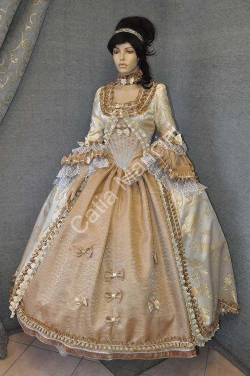Vestito Storico Donna Teatro 1700 (6)
