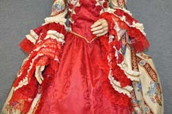 Vestito femminile ballo cavalchina 1700 (14)