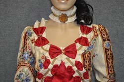 Vestito femminile ballo cavalchina 1700 (5)