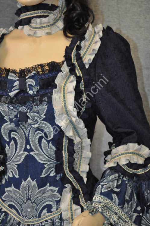 vestito donna dama settecento (10)