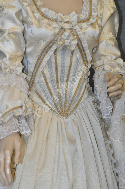 Vestito Teatrale Donna del 1700 (14)