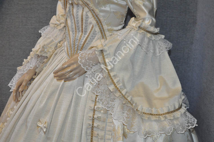 Vestito Teatrale Donna del 1700 (7)