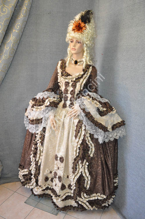 vestito storico teatrale donna 1700 (15)