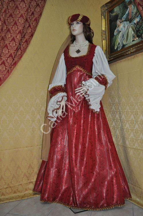 Costume Donna del Medioevo (10)