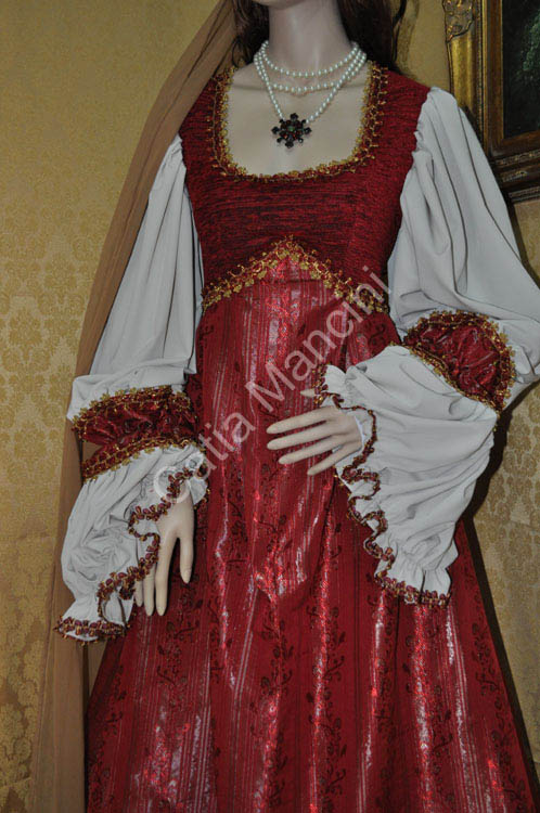 Costume Donna del Medioevo (11)