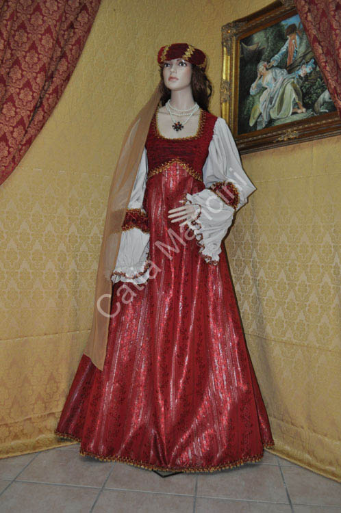 Costume Donna del Medioevo (12)