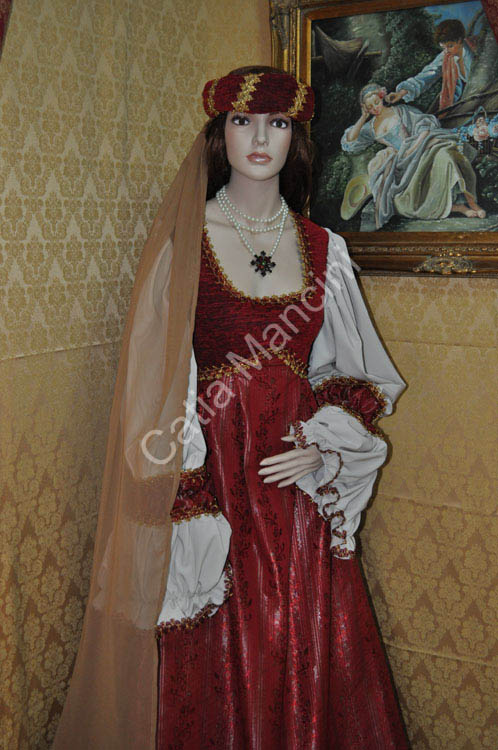 Costume Donna del Medioevo (15)