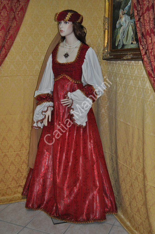 Costume Donna del Medioevo (5)