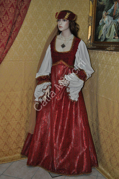 Costume Donna del Medioevo (6)