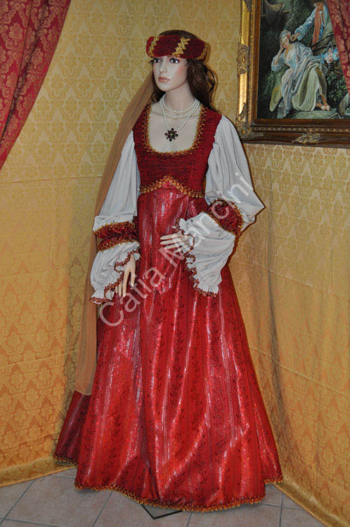 Costume Donna del Medioevo (7)