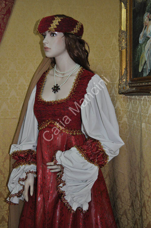 Costume Donna del Medioevo (9)