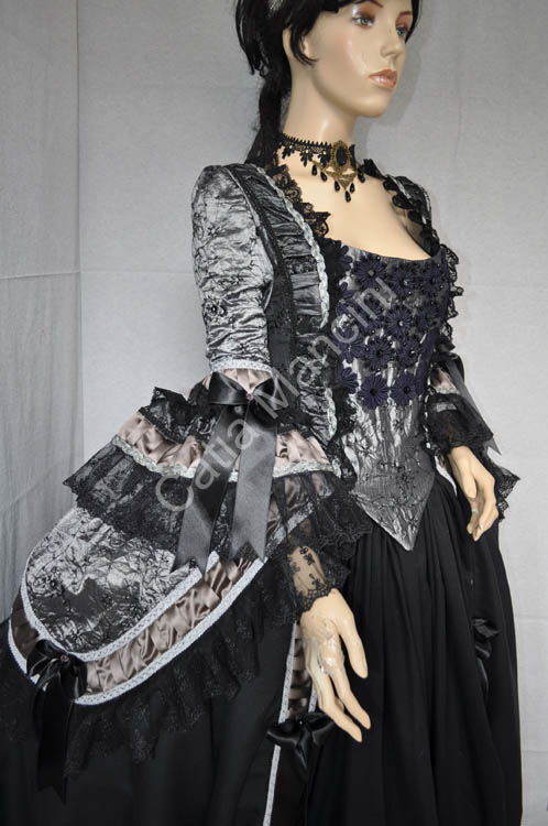 Vestito donna 1700 abito storico (9)