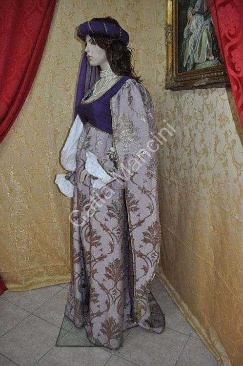 Abito in Stile Medioevale Costume Storico (15)