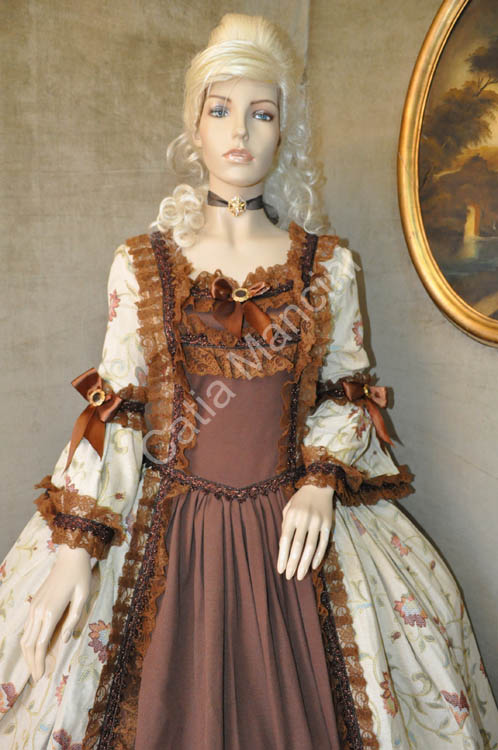Vestito Signora Borghesia Venezia 1700 (1)