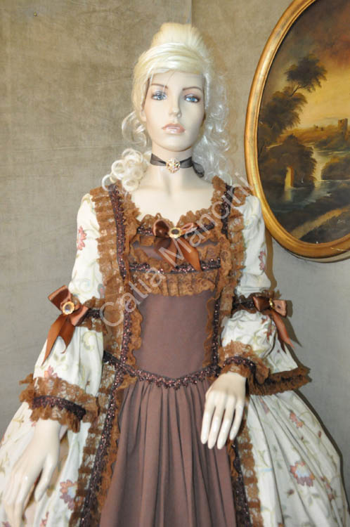 Vestito Signora Borghesia Venezia 1700 (10)