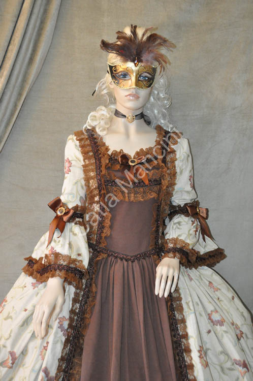 Vestito Signora Borghesia Venezia 1700 (11)