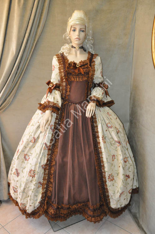 Vestito Signora Borghesia Venezia 1700 (14)
