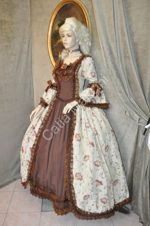 Vestito Signora Borghesia Venezia 1700 (5)