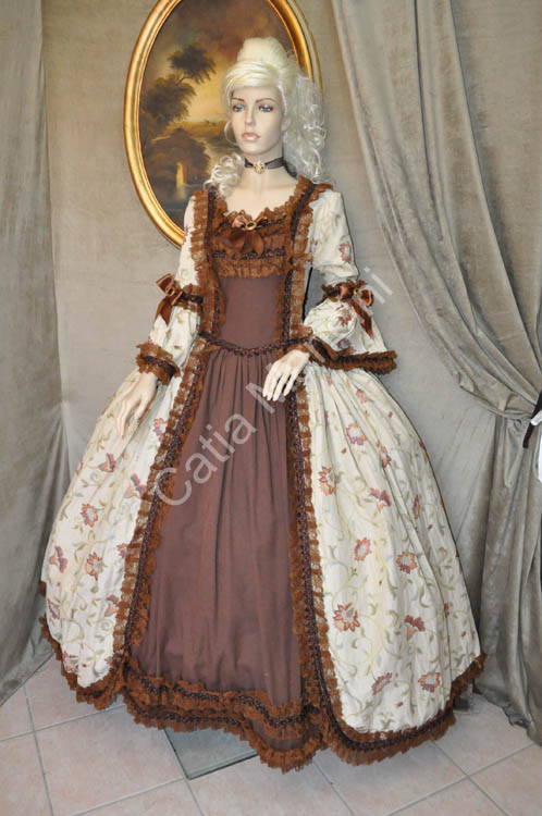 Vestito Signora Borghesia Venezia 1700 (6)