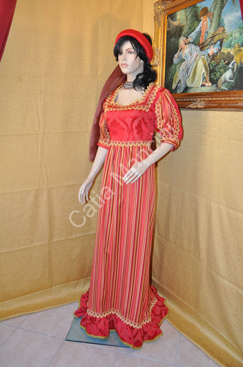 Vestito Costume Medioevo Medievale XV Secolo (4)