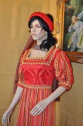 Vestito Costume Medioevo Medievale XV Secolo (13)