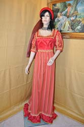 Vestito Costume Medioevo Medievale XV Secolo (3)