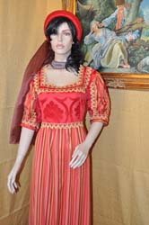 Vestito Costume Medioevo Medievale XV Secolo (6)