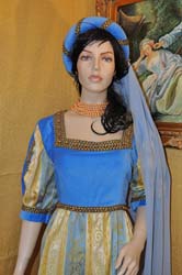 Costume del Medioevo Veste Femminile (8)