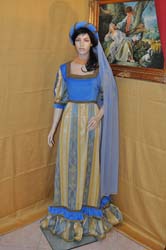 Costume del Medioevo Veste Femminile (9)
