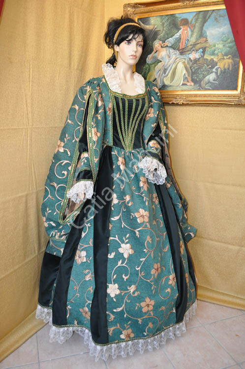 Costume Storico Donna del Cinquecento (2)