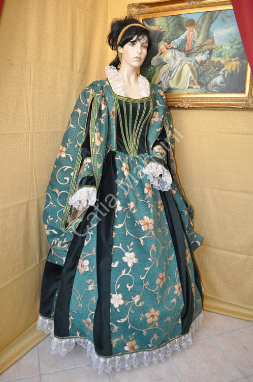 Costume Storico Donna del Cinquecento (2)