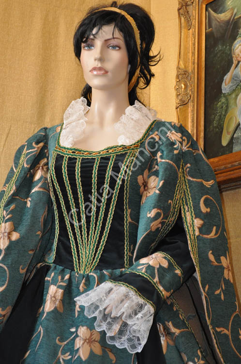 Costume Storico Donna del Cinquecento (6)