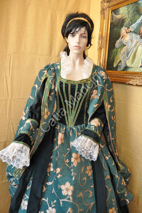Costume Storico Donna del Cinquecento (8)