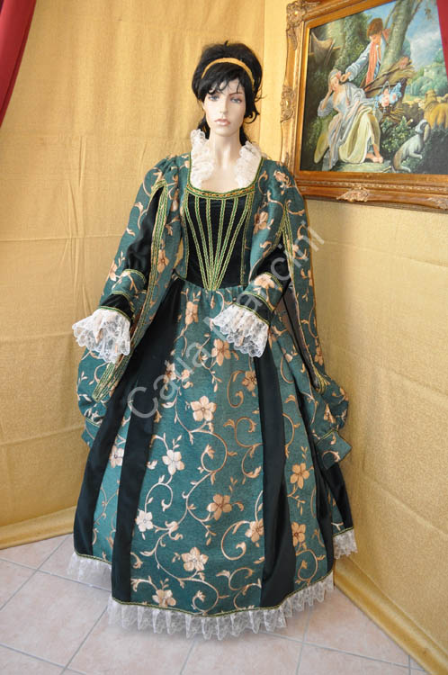 Costume Storico Donna del Cinquecento (9)